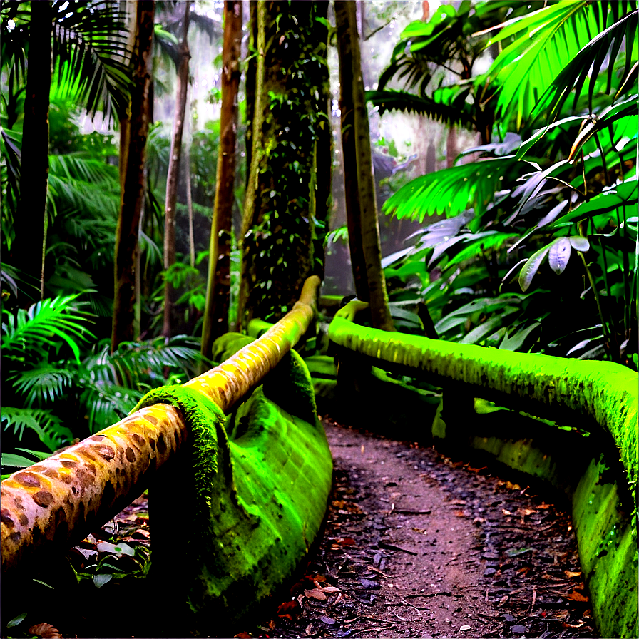 Rainforest Exploration Trail Png Jdv34 PNG image