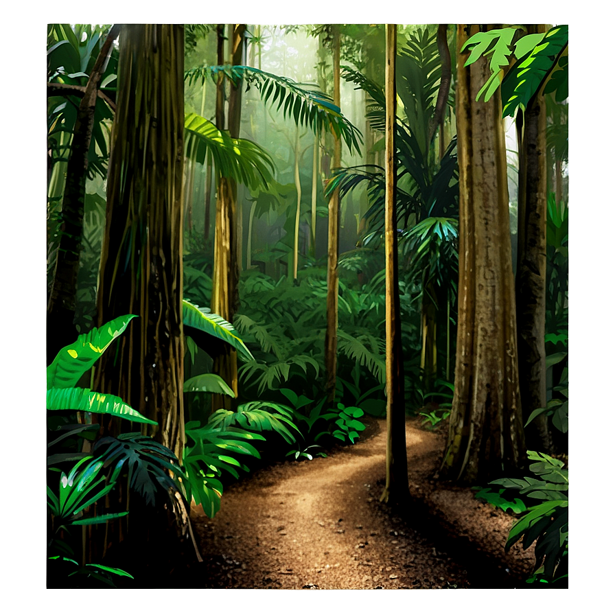 Rainforest Exploration Trail Png Wuj PNG image