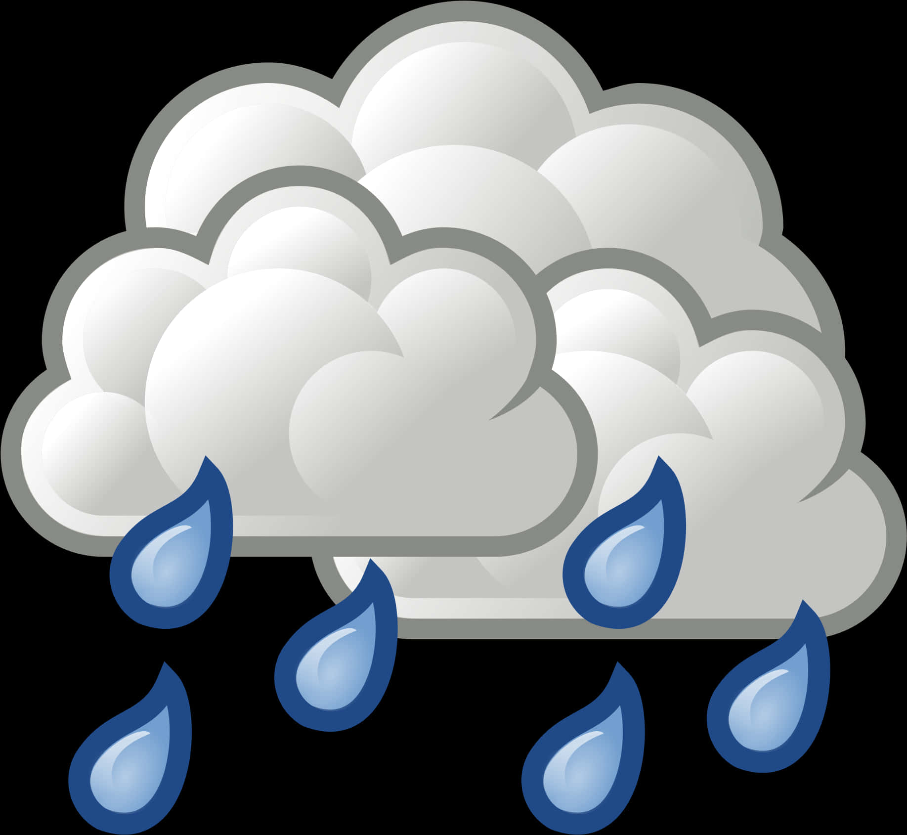 Rainy_ Weather_ Cloud_ Icon PNG image