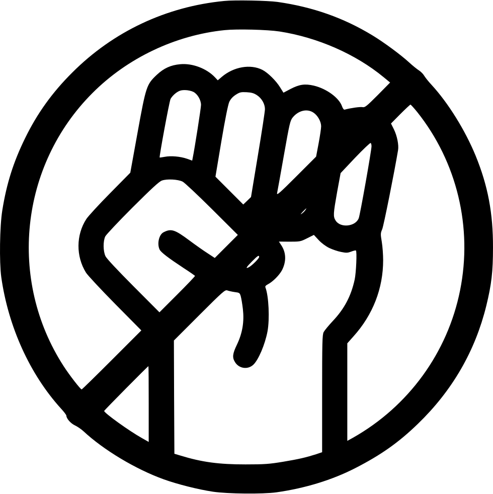 Raised Fist Revolution Symbol PNG image