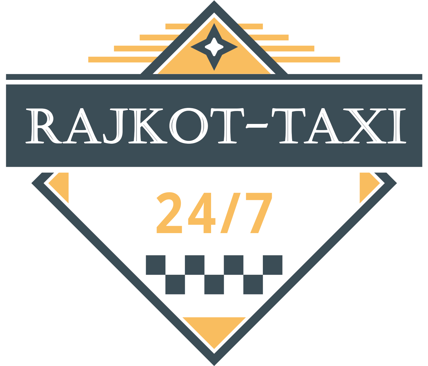 Rajkot Taxi Service Logo PNG image
