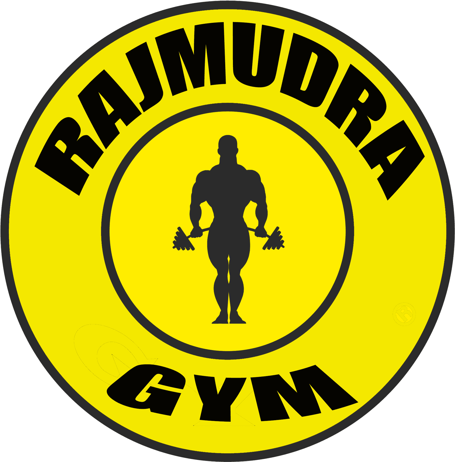 Rajmudra Gym Logo PNG image