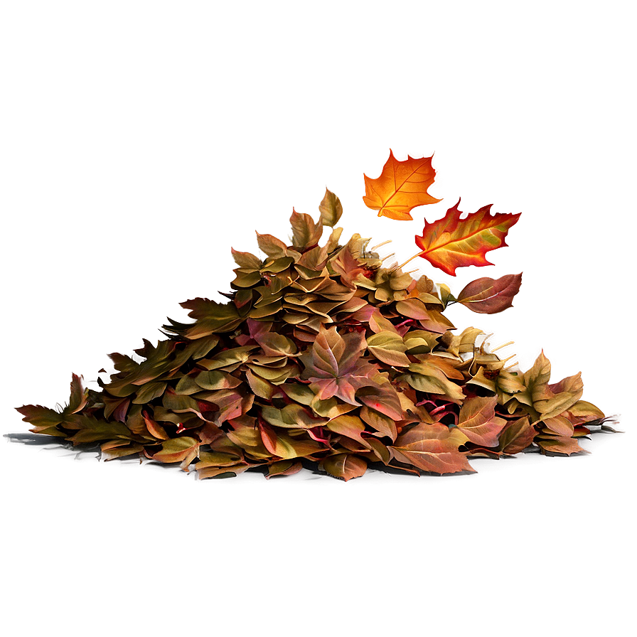 Raked Leaf Pile Png Qai43 PNG image