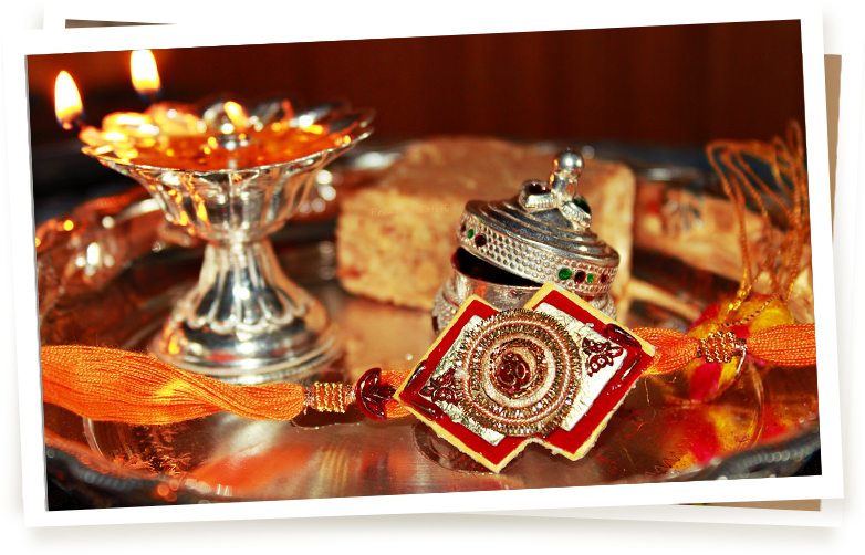 Raksha Bandhan Festival Preparations PNG image