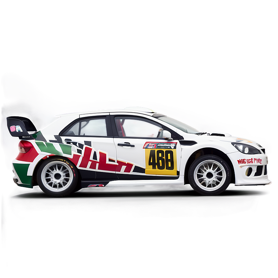 Rally Car Side Profile Png Nuf45 PNG image