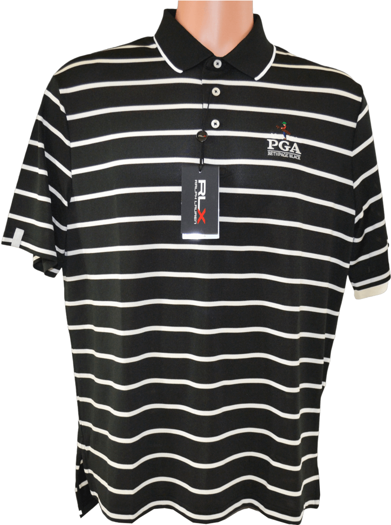 Ralph Lauren Striped Polo Shirt PNG image