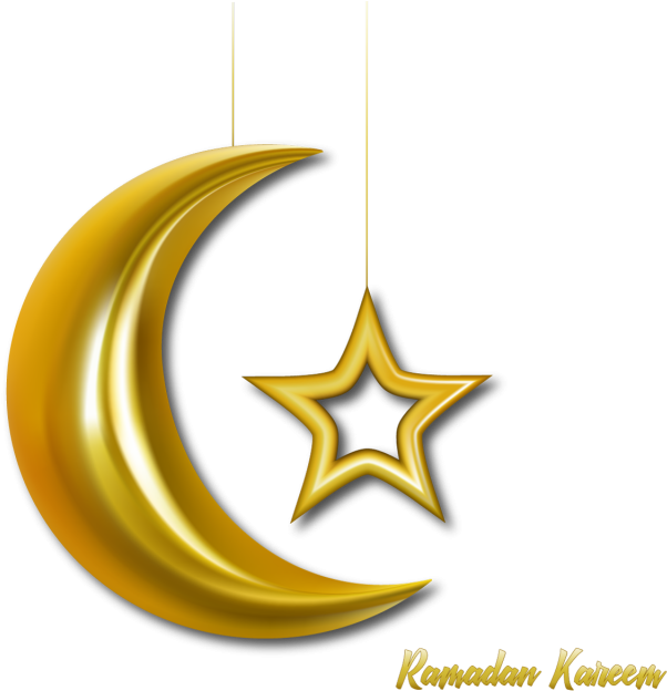 Ramadan Kareem Crescentand Star PNG image