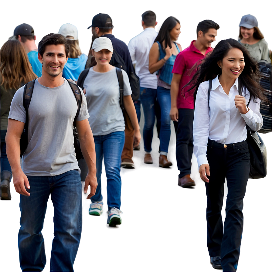 Random Person In Crowd Image Png Vlv PNG image