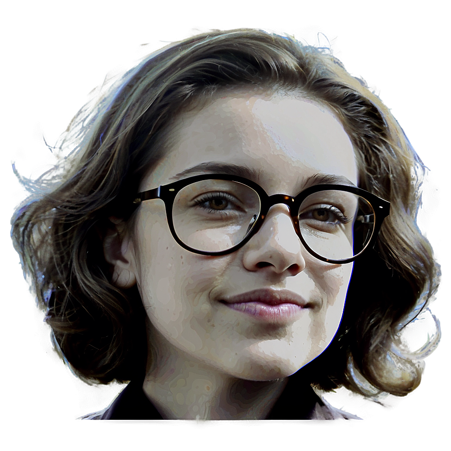 Random Person With Glasses Png Cpn PNG image