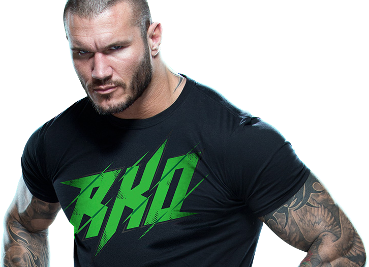 Randy Orton R K O Black Shirt PNG image