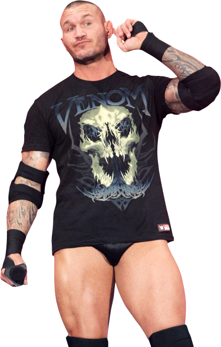 Randy Orton Venom Shirt Pose PNG image