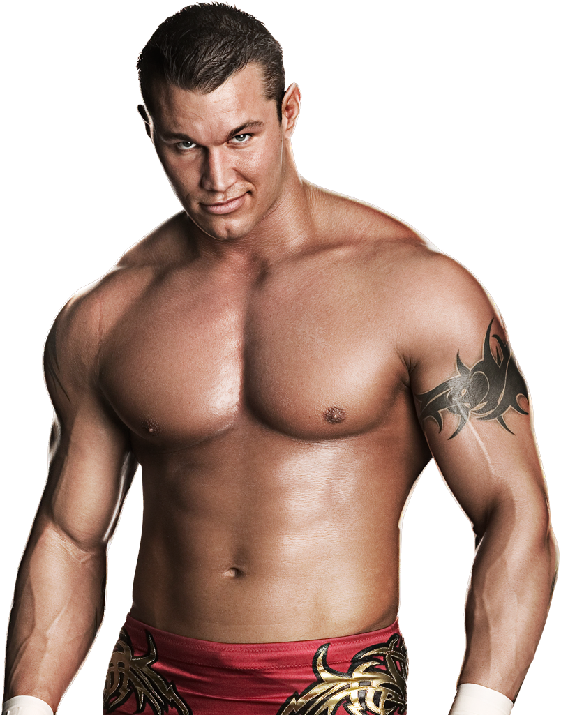 Randy Orton Wrestler Portrait PNG image