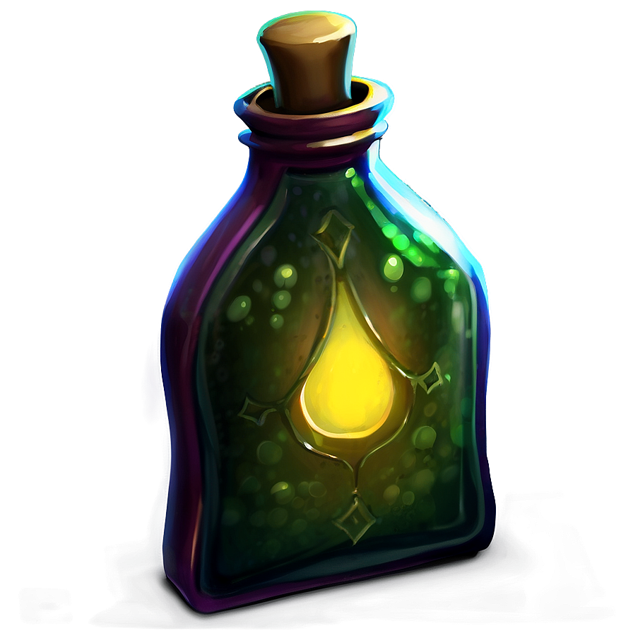 Rare Potion Bottle Png Msx92 PNG image