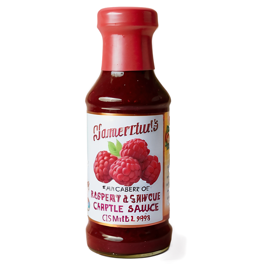 Raspberry Chipotle Bbq Sauce Png Vja34 PNG image