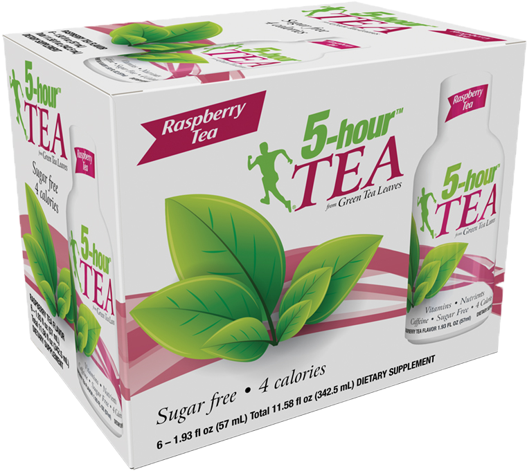 Raspberry Flavored5 Hour Tea Box PNG image