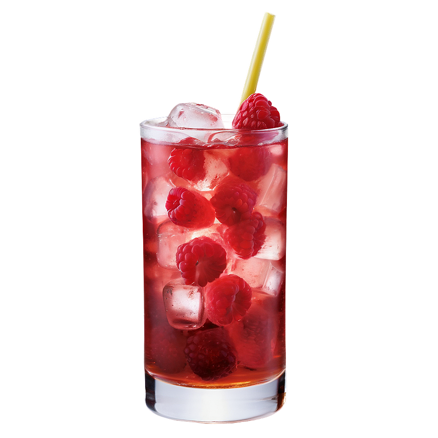 Raspberry Iced Tea Drink Png 4 PNG image