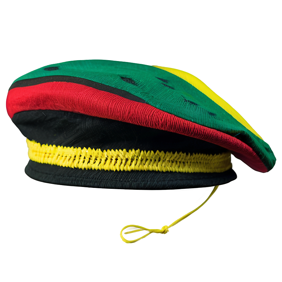 Rasta Beret Hat Png Aop35 PNG image