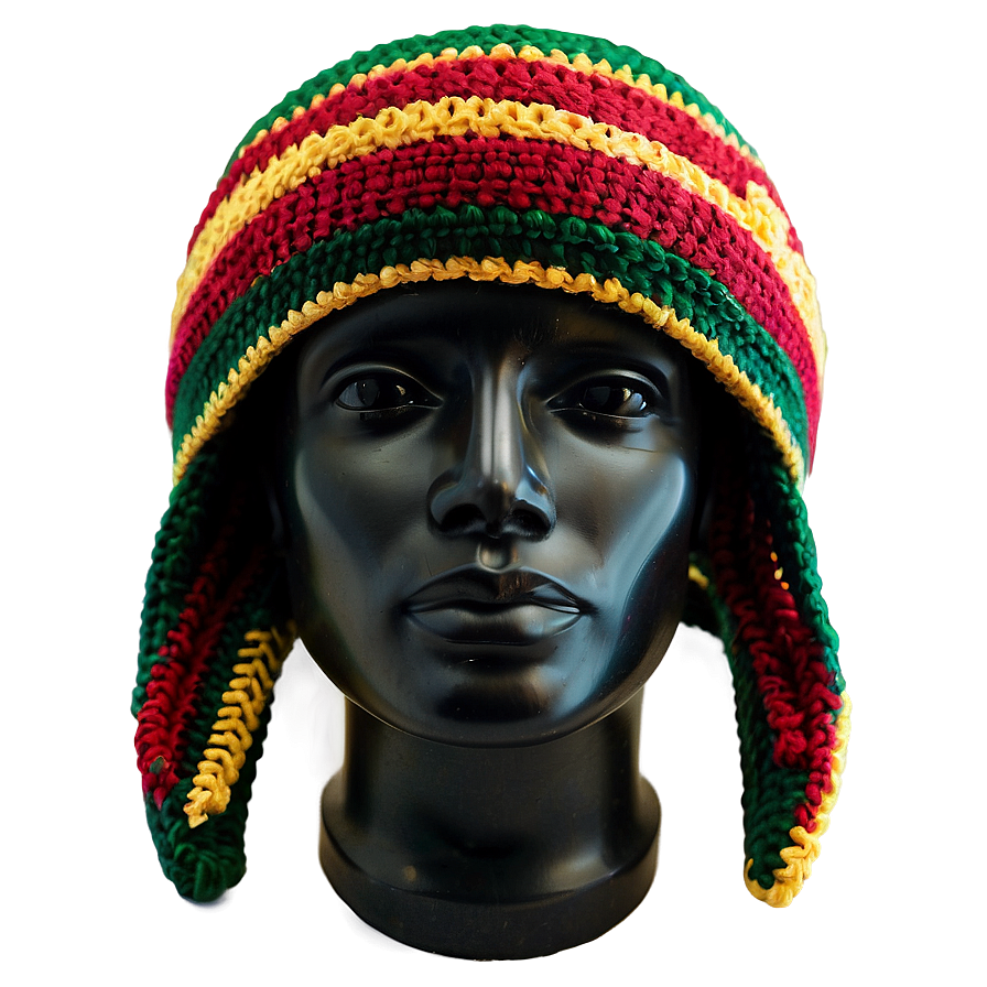 Rasta Hat In Crochet Png Msy PNG image