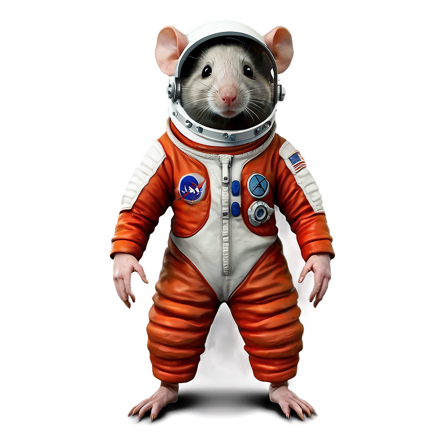 Rat In Space Suit Png 79 PNG image