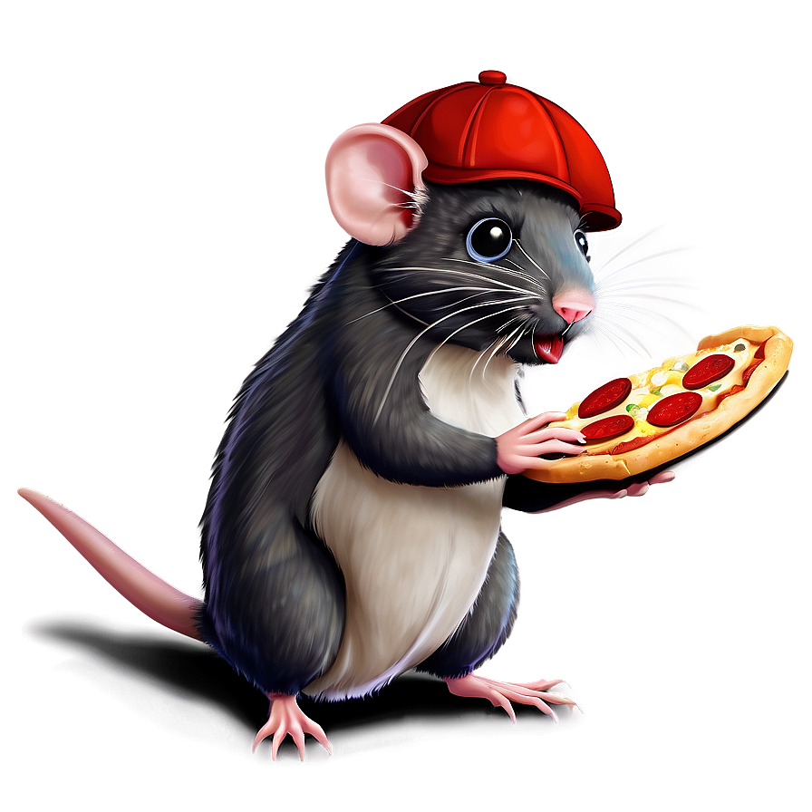 Rat With Pizza Png 27 PNG image