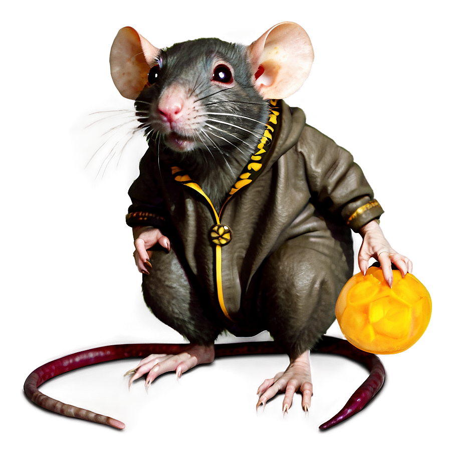 Rat Wizard Magic Png 05042024 PNG image