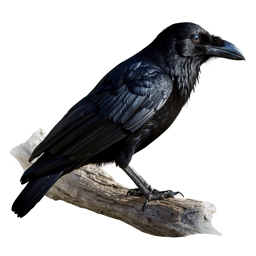 Raven Bird Black Png Uun PNG image