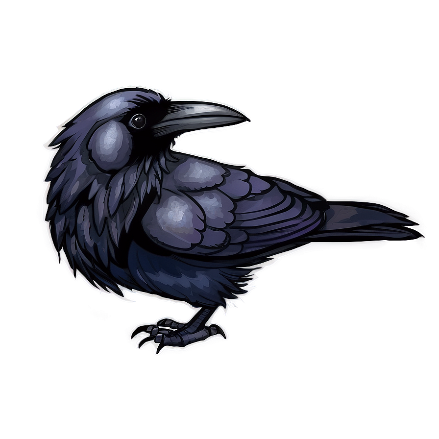 Raven Drawing Png 62 PNG image