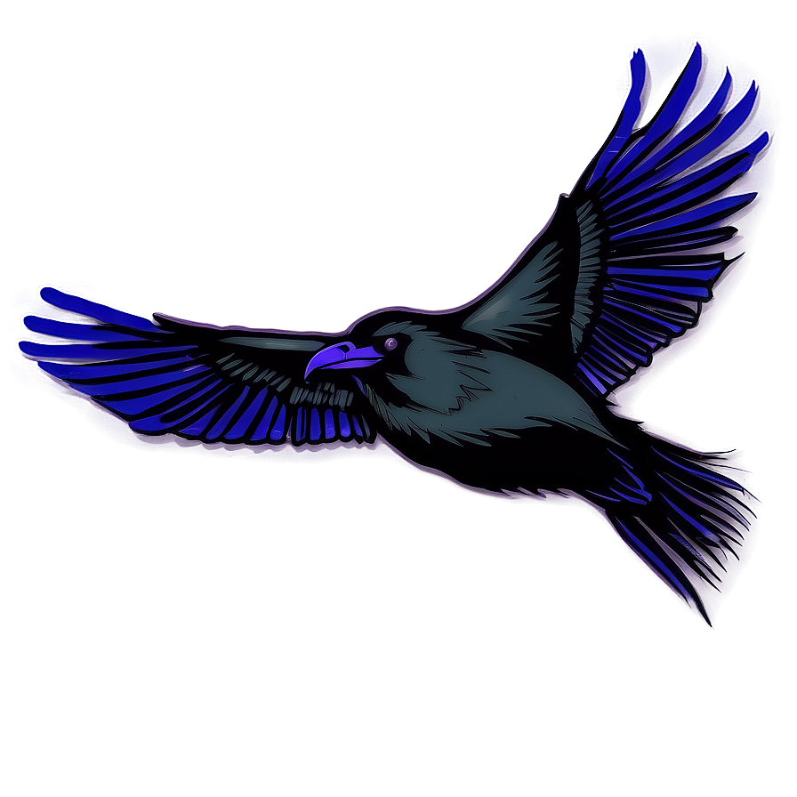 Raven Tattoo Design Png Ncl PNG image