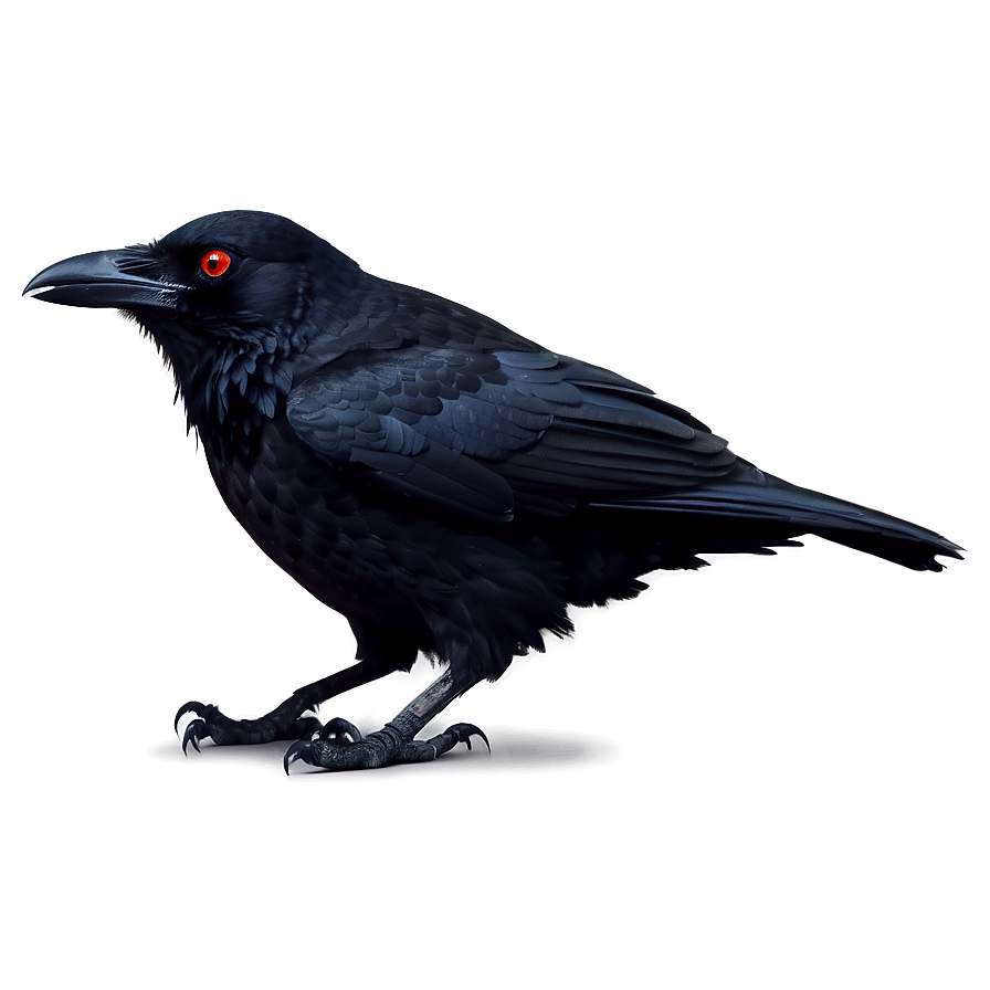 Raven With Red Eyes Png 26 PNG image