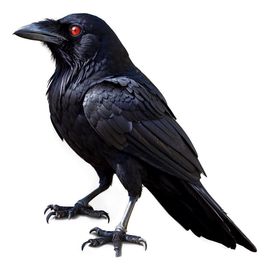 Raven With Red Eyes Png Cdm67 PNG image