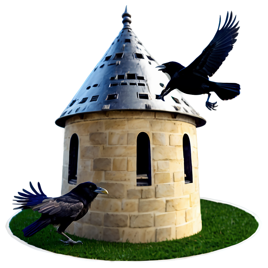 Ravens Surrounding Castle Png 17 PNG image