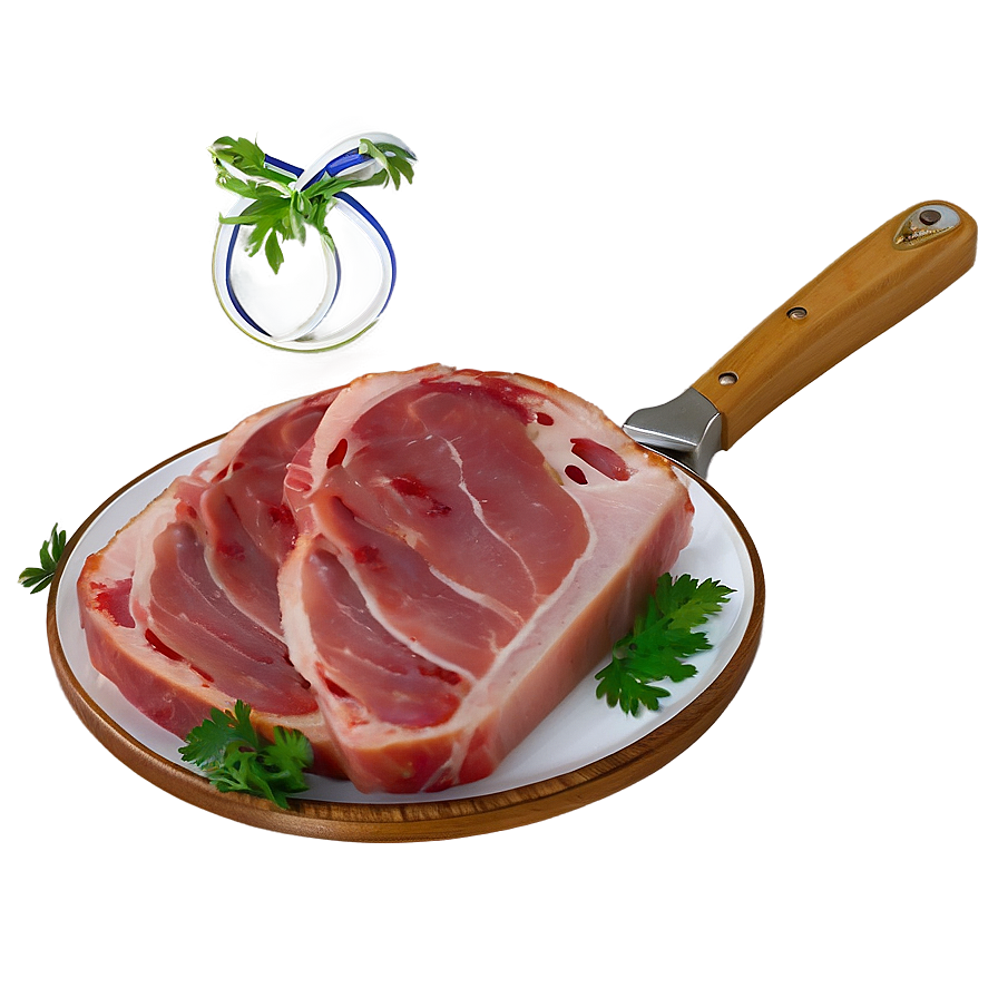 Raw Ham Png Squ PNG image