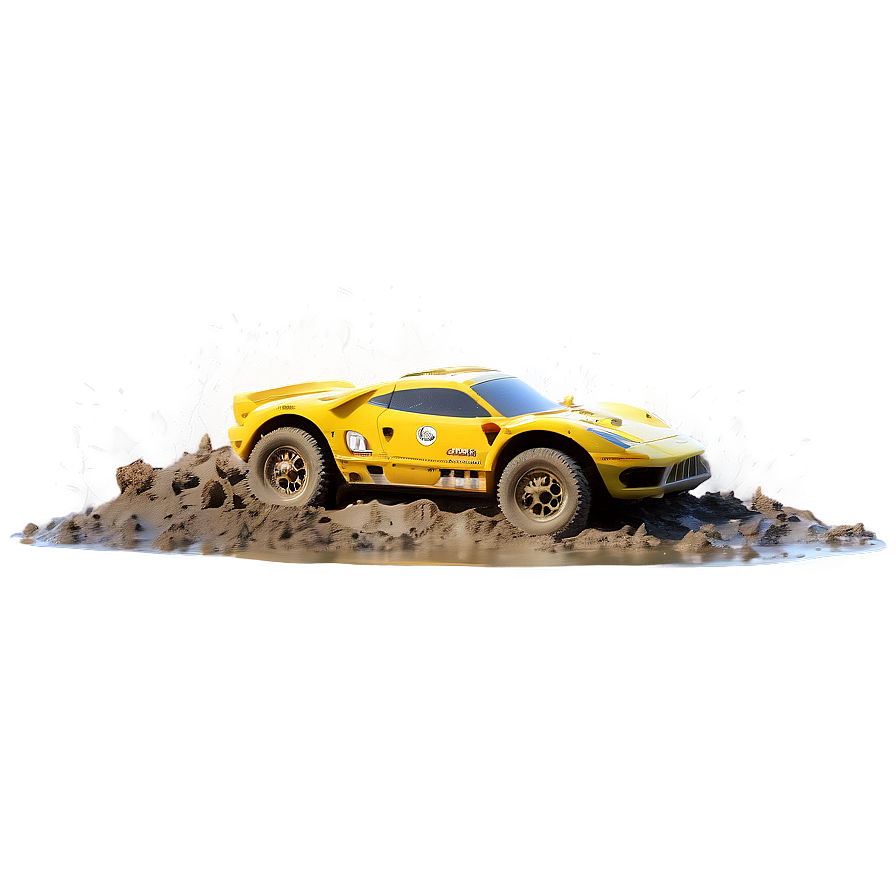 Rc Car In Mud Png Qgg97 PNG image