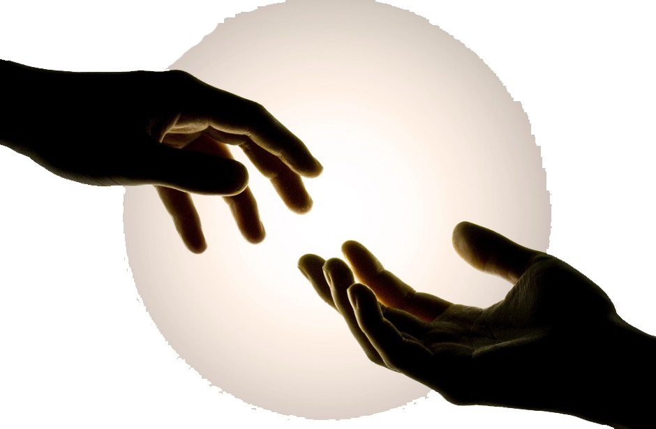 Reachingfor Help Silhouette PNG image