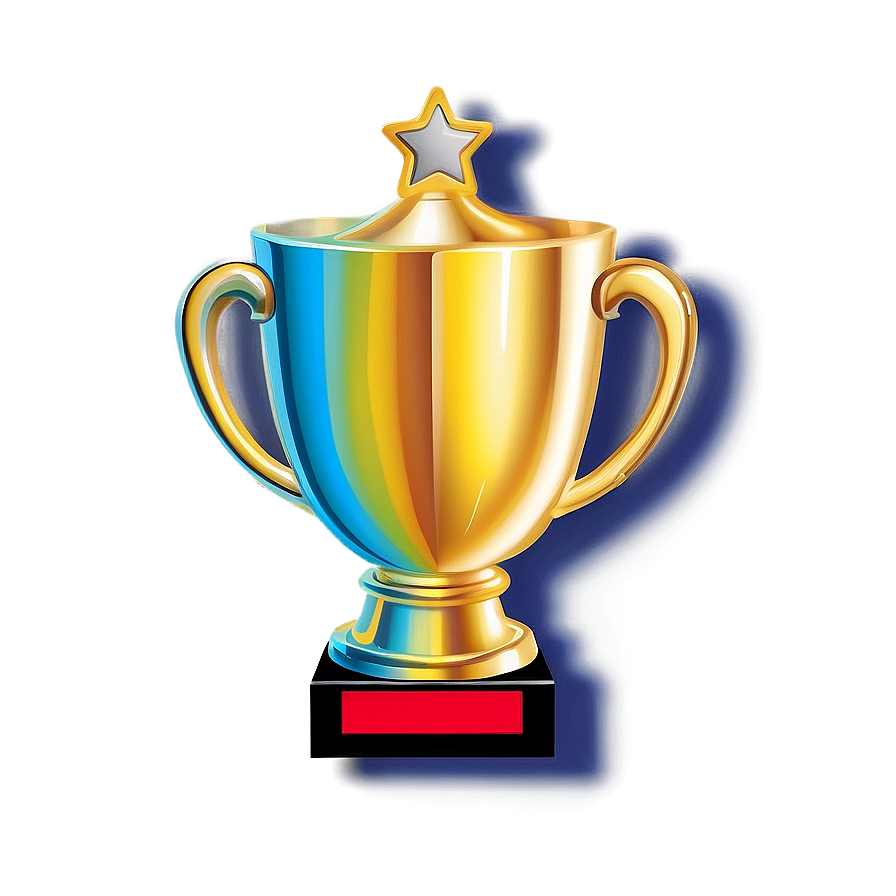 Reading Cartoon Trophy Png 06272024 PNG image