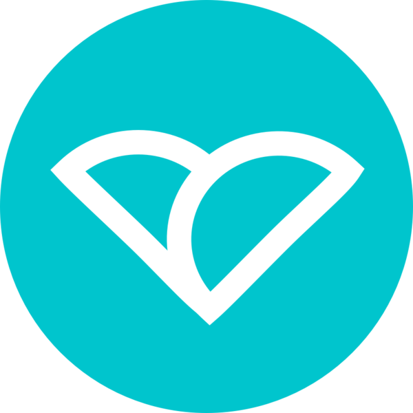 Real Heart Logo Design PNG image
