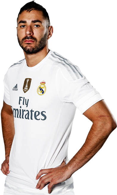 Real Madrid Player Portrait PNG image