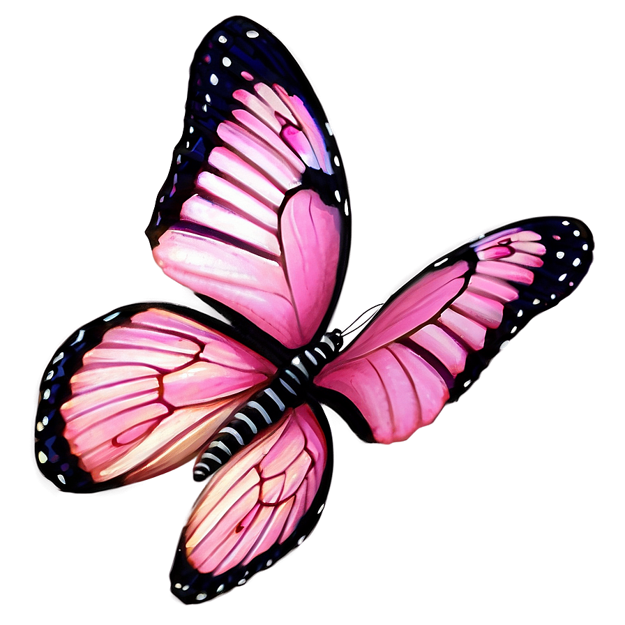 Real Pink Butterfly Png Esk PNG image