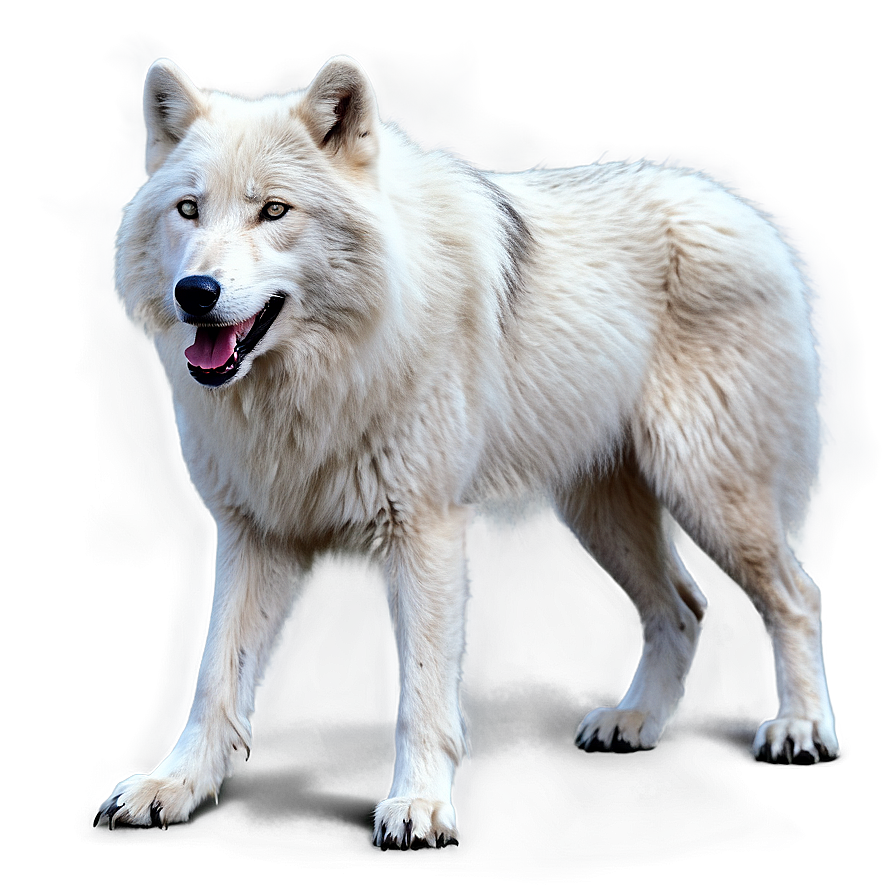 Realistic Arctic Wolf Png Oqy PNG image