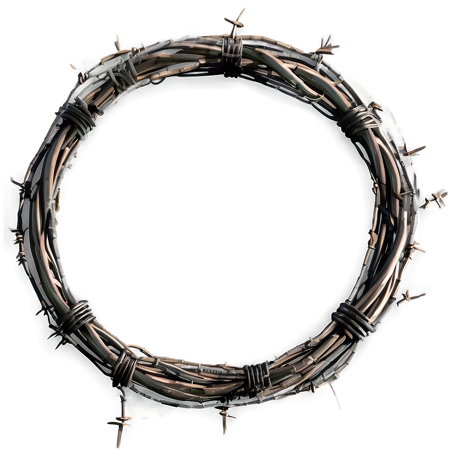 Realistic Barbed Wire Png 46 PNG image