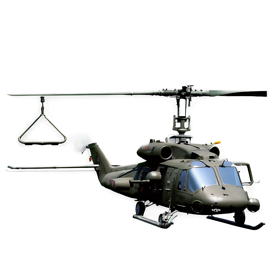 Realistic Black Hawk Helicopter Png 06252024 PNG image