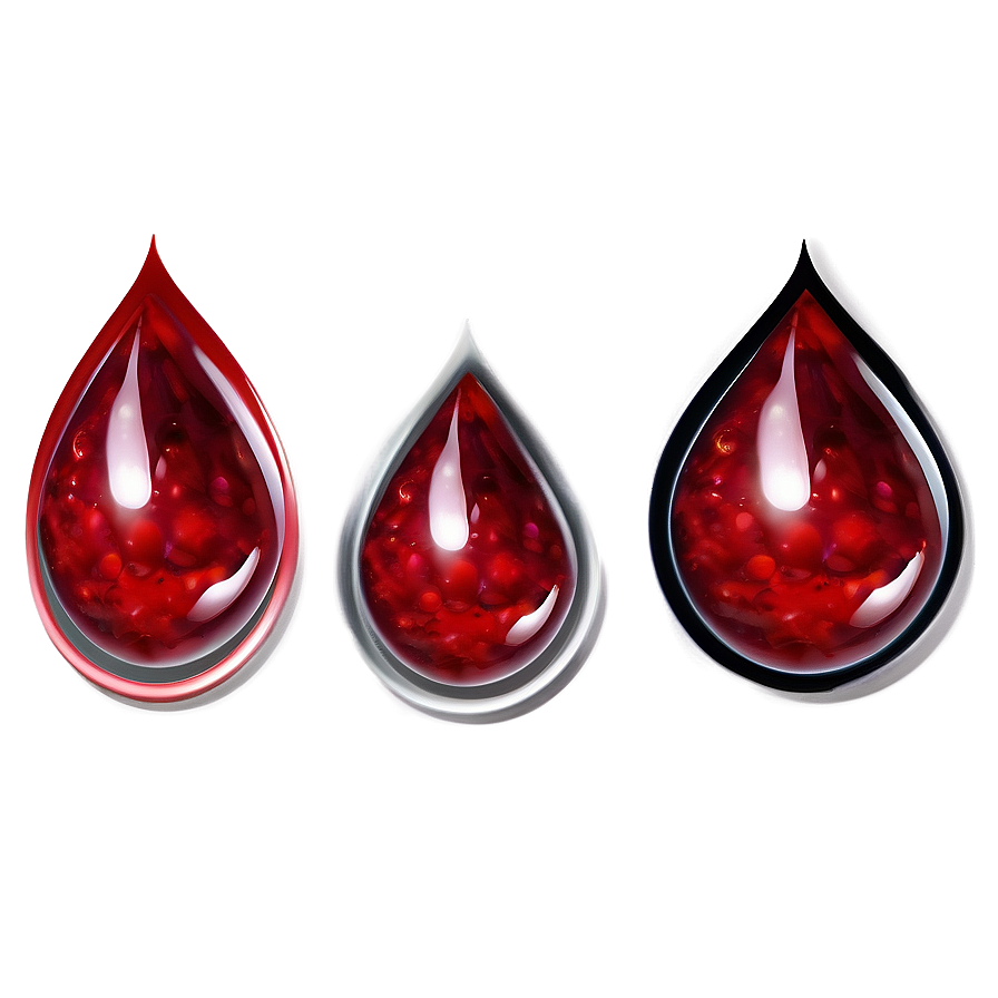 Realistic Blood Drop Png Dll47 PNG image