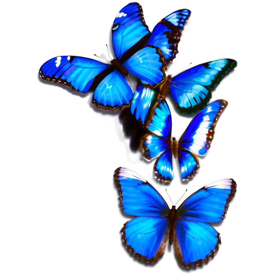 Realistic Blue Butterfly Image Png 05212024 PNG image