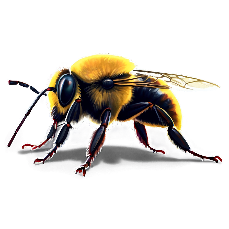 Realistic Bumblebee Insect Png 98 PNG image