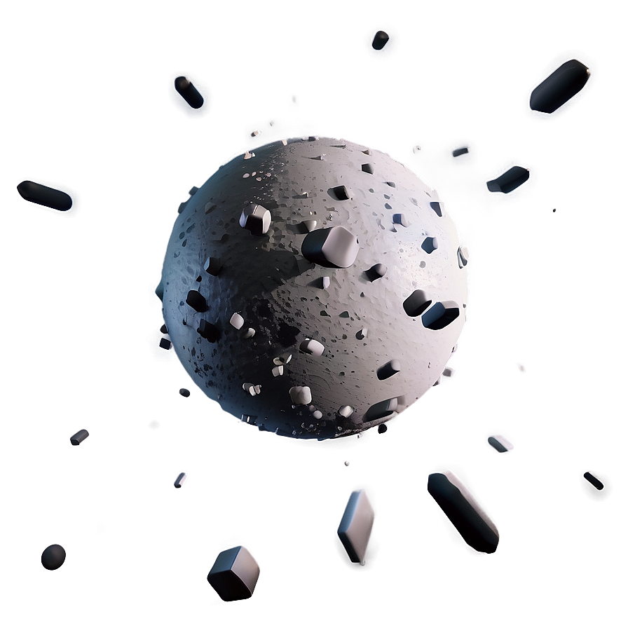 Realistic Cannonball Impact Png 06262024 PNG image