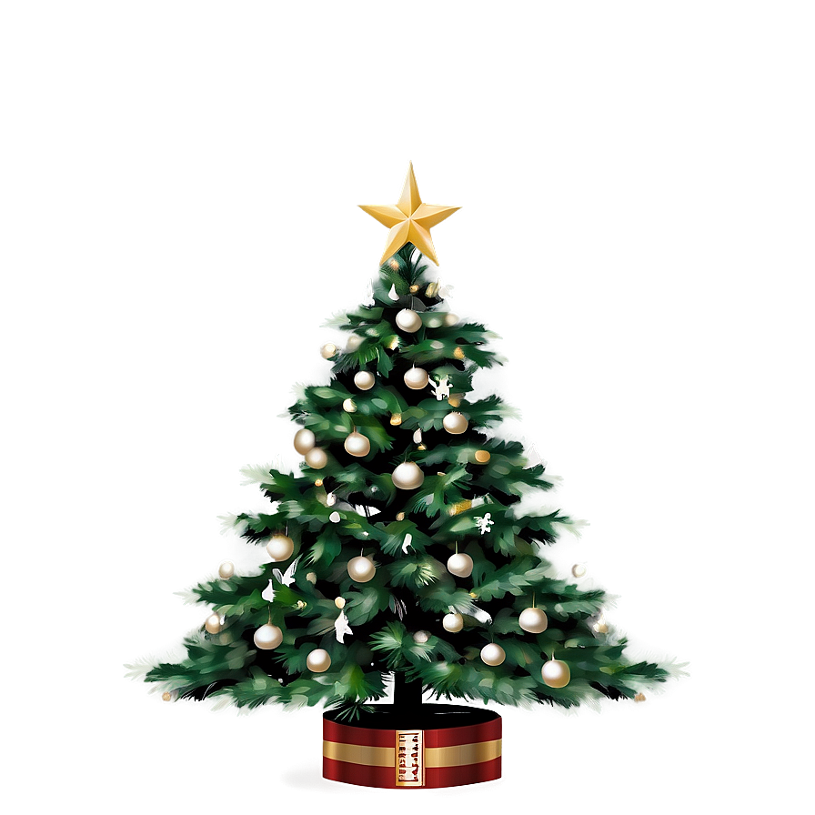 Realistic Christmas Tree Png 04292024 PNG image