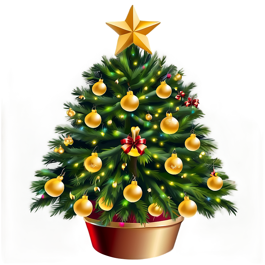 Realistic Christmas Tree Png Cbp PNG image