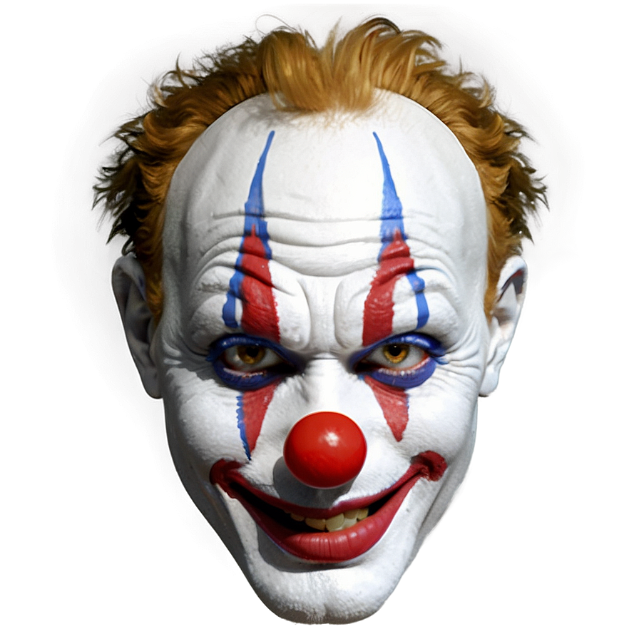 Realistic Clown Face Drawing Png Bhh41 PNG image