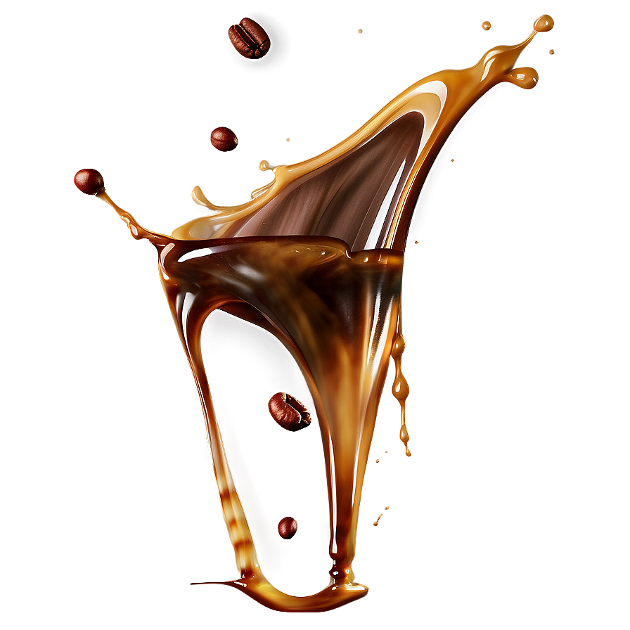 Realistic Coffee Splash Png Uxf99 PNG image