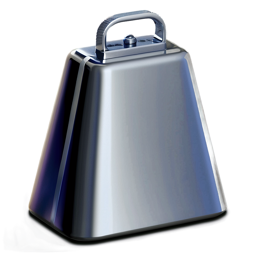 Realistic Cowbell Render Png Wha PNG image